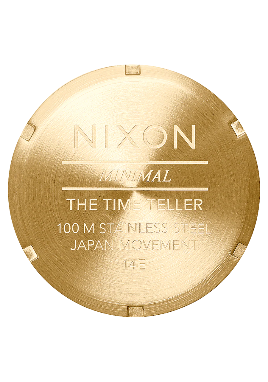Nixon Time Teller Gold / Turquoise / Gold