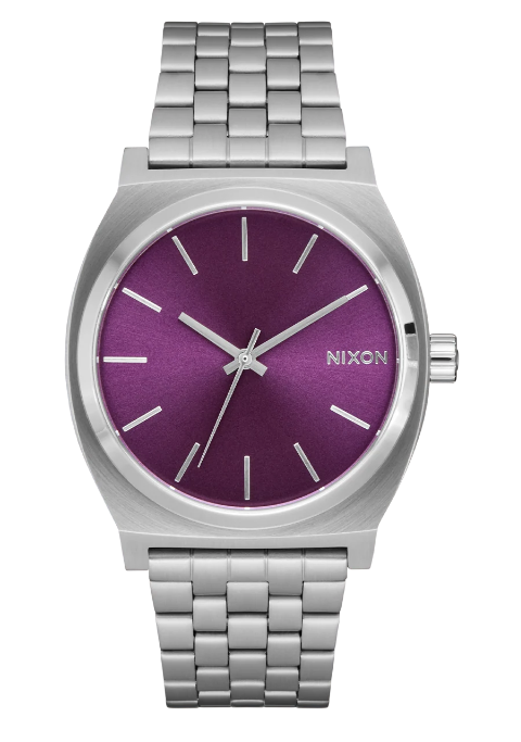 Nixon Time Teller - Silver / Purple Sunray
