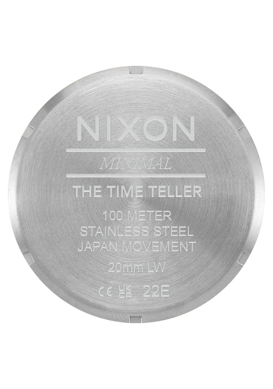 Nixon Time Teller - Silver / Purple Sunray