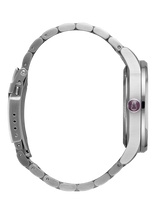 Load image into Gallery viewer, Nixon Sentry Wobble - Silver / Purple Sunray