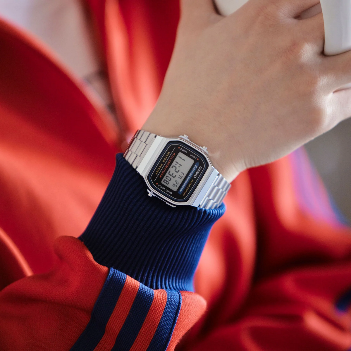 A168WA-1W Casio Vintage Silver Watch