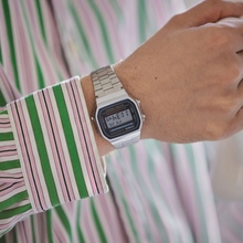 Load image into Gallery viewer, A168WA-1W Casio Vintage Silver Watch
