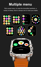 Load image into Gallery viewer, Broadway GK72 Black Rectangle Stylish Sport Watch Amoled Screen Smartwatch