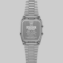 Load image into Gallery viewer, Casio x Stranger Things AQ800EST-1A Silver Analog & Digital Watch
