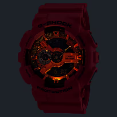GA110RRB-4A G-Shock Street Red Watch