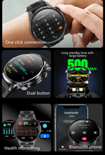 Load image into Gallery viewer, Broadway GX100 Black 1.95inch HD Large Screen BT Calling Smartwatch