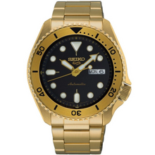 Load image into Gallery viewer, SRPK18J-8 Seiko 5 Gold Tone Sports Watch