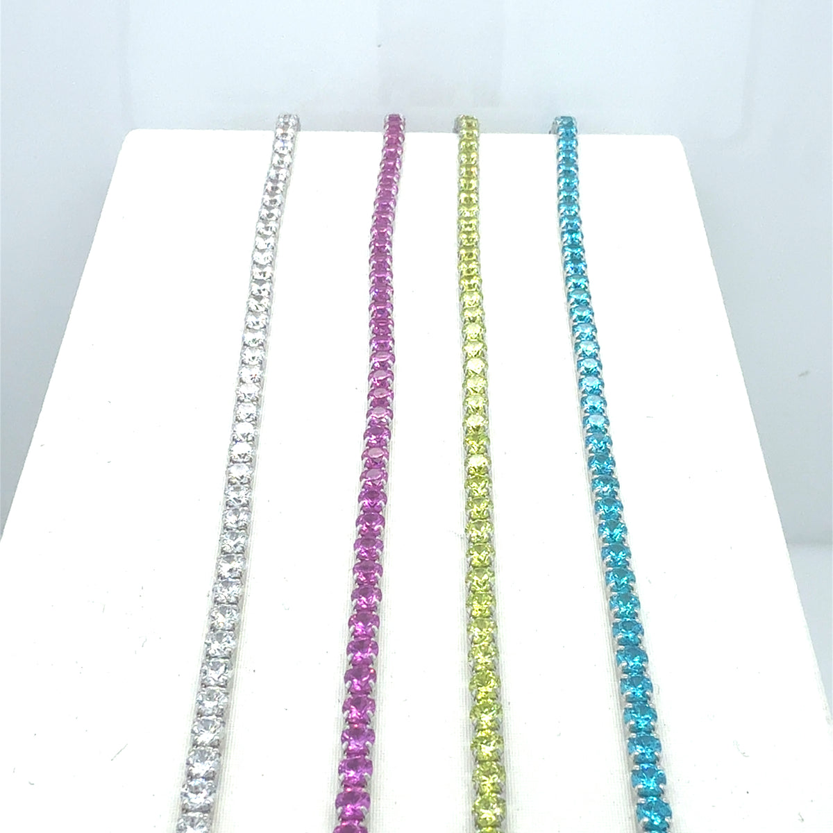π 925 Sterling Silver Tennis Bracelets (4 Options) π
