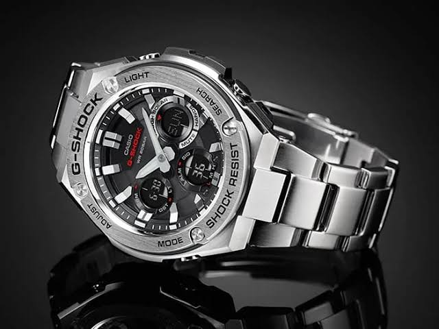 GSTS110D-1A G-Shock G-STEEL Tough Solar Stainless Steel Men's Analog-Digital Watch