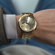 Load and play video in Gallery viewer, Guess GW0490G2 GOLD TONE CASE GOLD TONE STAINLESS STEEL WATCH