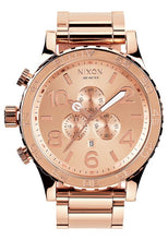 Load image into Gallery viewer, Nixon 51-30 Chrono All Rose Gold