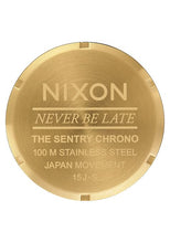 Load image into Gallery viewer, Nixon Sentry Chrono All Gold / Black