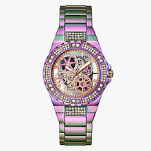 Load image into Gallery viewer, GW0302L3 Guess Reveal Iridescent Case Iridescent Stainless Steel Watch
