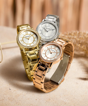 Load image into Gallery viewer, Guess GW0468L3 Ladies Melody Crystal Silver Dial Rose Gold Tone Watch