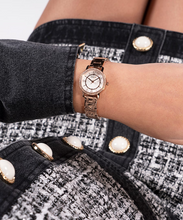 Load image into Gallery viewer, Guess GW0468L3 Ladies Melody Crystal Silver Dial Rose Gold Tone Watch