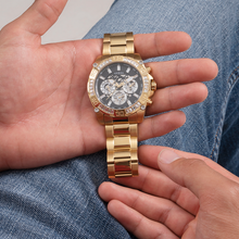 Load image into Gallery viewer, GW0390G2 GUESS TROPHY Multifunction Gold Tone Gent's Watch
