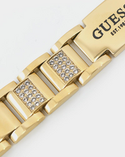 Load image into Gallery viewer, Guess Frontier Crystal Bracelet In 12mm In Gold
