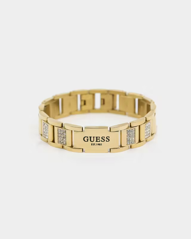GUESS 15MM FRONTIER CRYSTAL BRACELET UMB79006