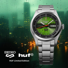 Load image into Gallery viewer, Seiko 5 Sports HUF Limited Edition SRPM09K Watch (1/7000 Available )
