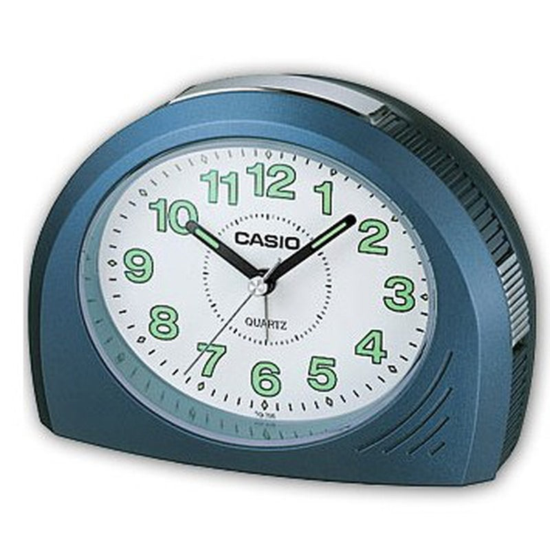 TQ-358-2D Casio Table Alarm Clock Blue