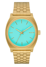 Load image into Gallery viewer, Nixon Time Teller Gold / Turquoise / Gold

