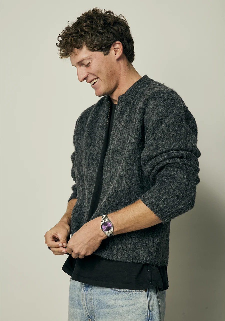Nixon Time Teller - Silver / Purple Sunray