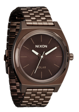 Load image into Gallery viewer, Nixon Time Teller Solar Chocolate / Cappuccino
