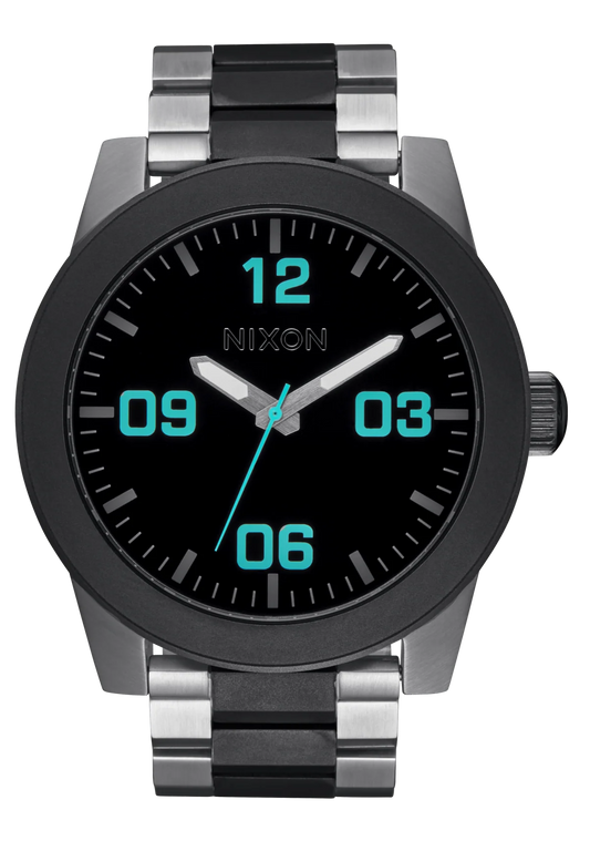Nixon Corporal SS Silver / Gunmetal