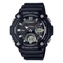 Load image into Gallery viewer, AEQ120W-1A Casio 100 Metre 10 Year Battery Watch
