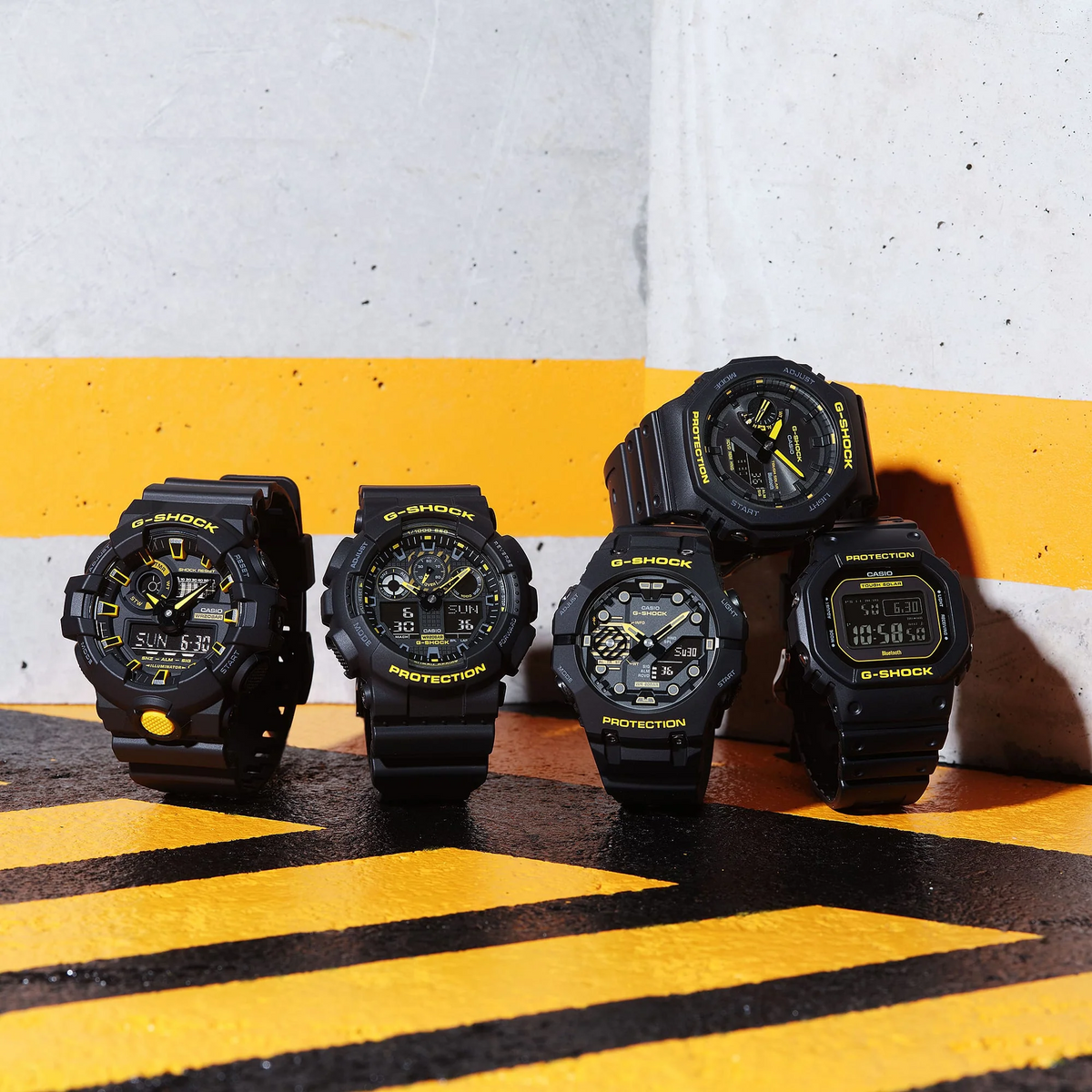 GA100CY-1A G-Shock Analog-Digital GA-100 Series