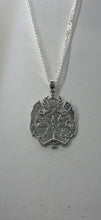 Load image into Gallery viewer, Sterling Silver Tongan Shield Pendant Large Size With Chain

