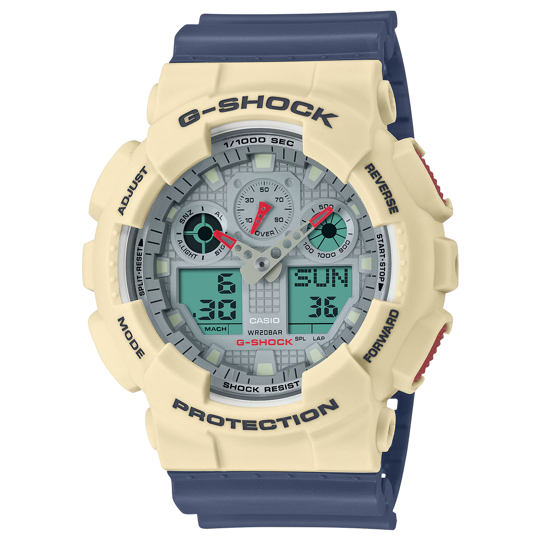 G-Shock GA-100PC-7A2 Retro Style