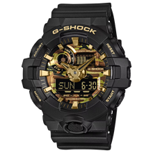 Load image into Gallery viewer, GA-700CF-1A Black/Gold Camo G-Shock
