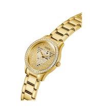 Load image into Gallery viewer, Guess Lady Idol Gold Tone Stainless Steel Bracelet Watch – GW0605L2
