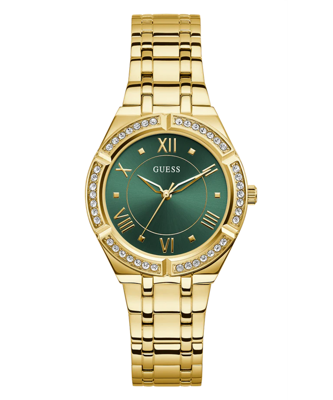 COSMO GREEN DIAL GOLD WOMEN'S WATCH GW0033L8