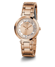 Load image into Gallery viewer, ROSE GOLD TONE CASE GOLD TONE STAINLESS STEEL WATCH
