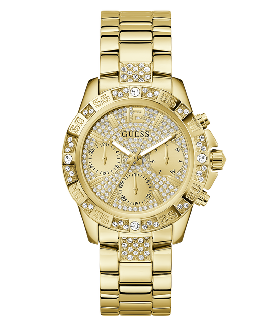 Guess GW0771l2 Gold Tone Majesty Link Watch