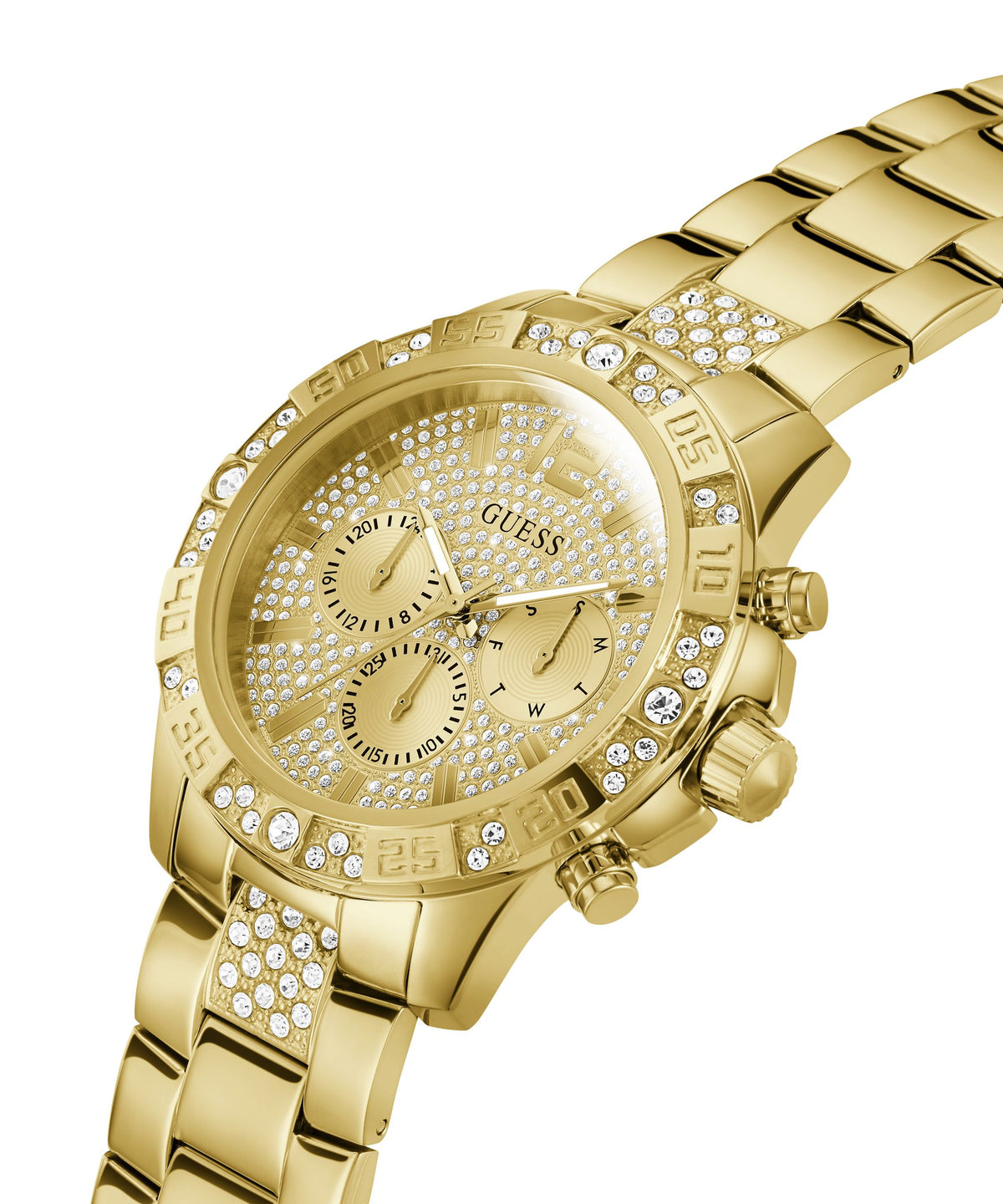 GW0796G2 GUESS Majestic Gold Tone Watch