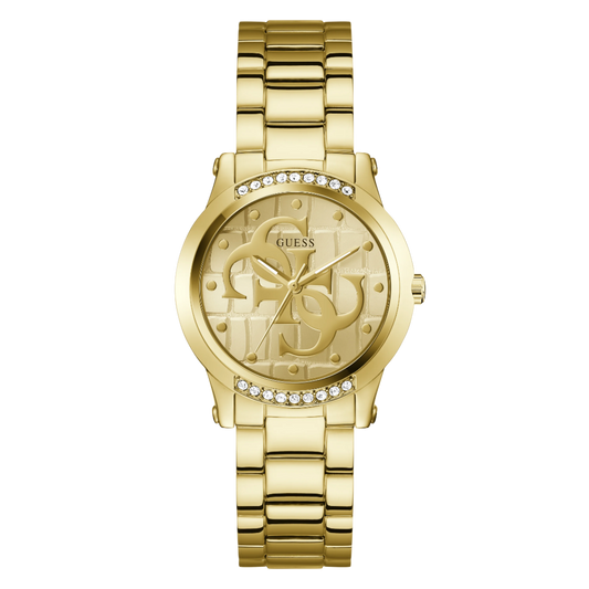 GW0861L2 GUESS Ladies Gold Tone Analogue Watch