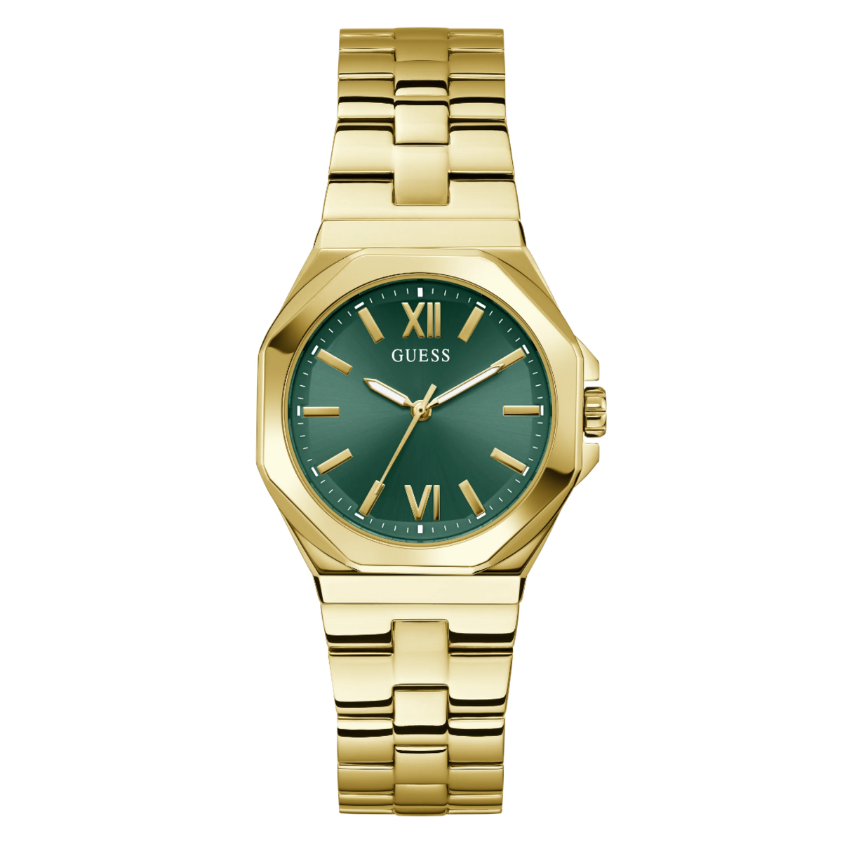 GW0873L2 GUESS Ladies Gold Tone Analogue Watch