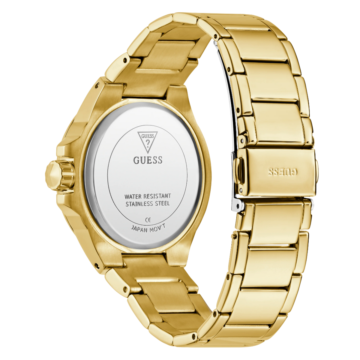 GW0878L2 GUESS Ladies Gold Tone Analogue Watch