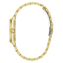 Load image into Gallery viewer, GW0936L2 GUESS  Burgundy Sunray Ladies Gold-Tone Analogue Watch
