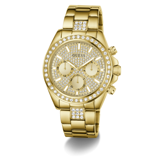 GW1136G2 GUESS Victor Mens Gold-Tone Multifunction Watch