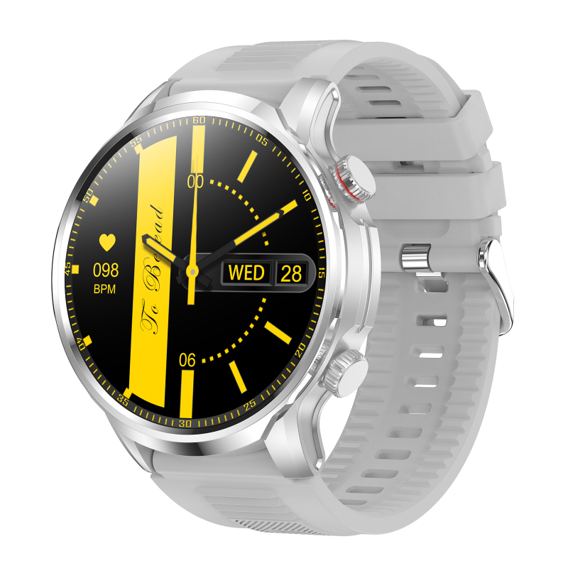 Broadway GX100 Silver 1.95inch HD Large Screen BT Calling Smartwatch