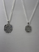 Load image into Gallery viewer, Sterling Silver Tongan Shield Pendant Medium Size
