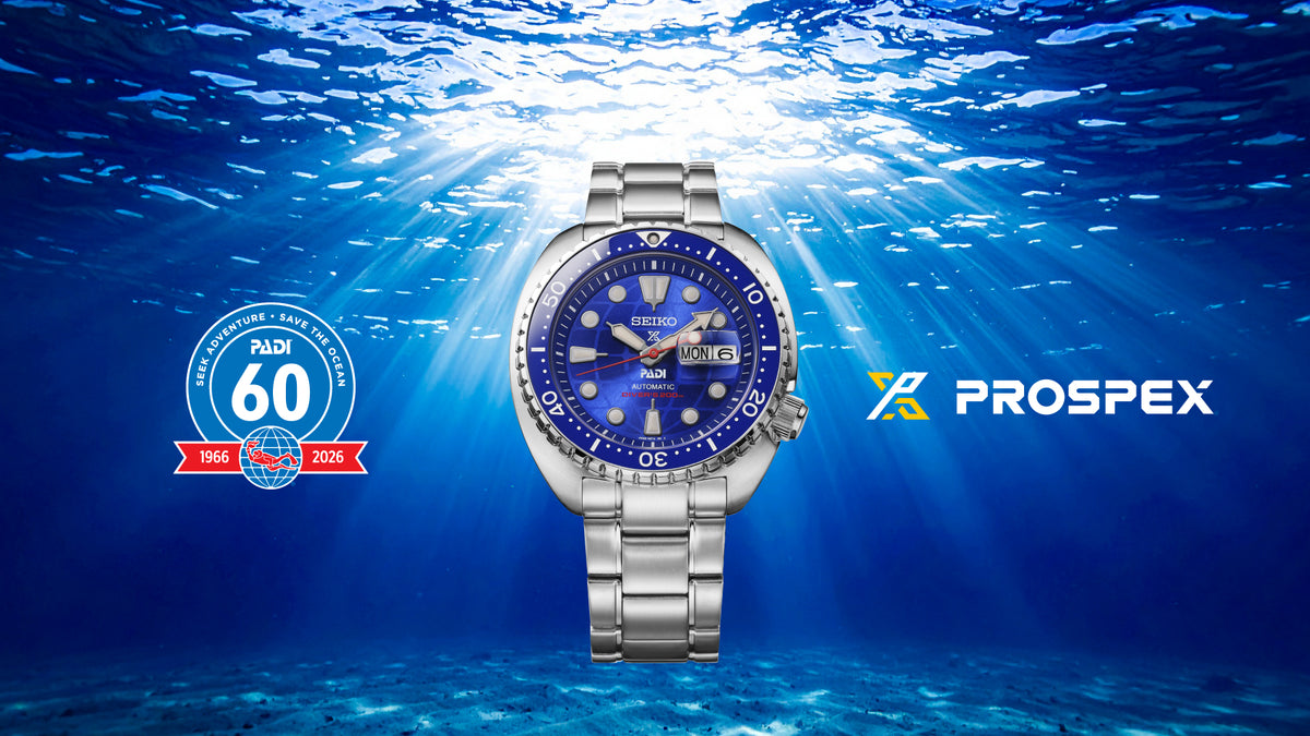 HBB002K Prospex PADI 60th Anniversary Diver's Blue Dial Anniversary Limited Edition