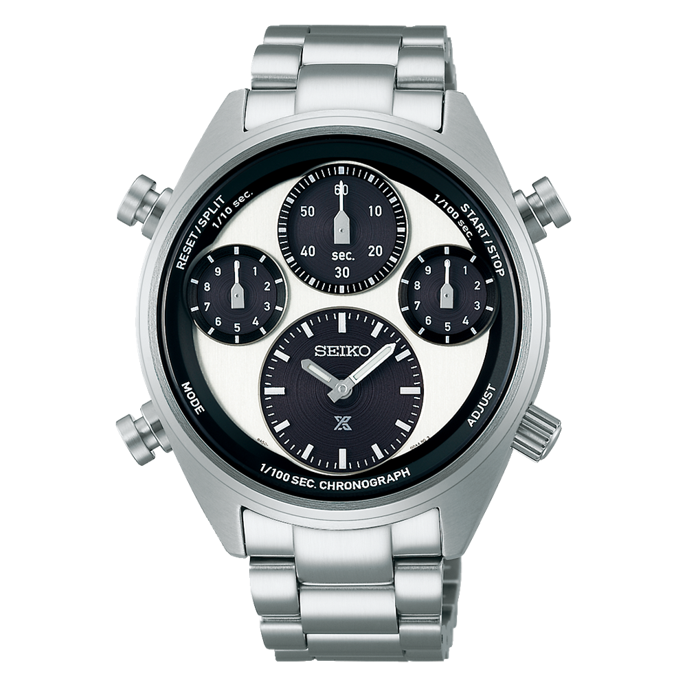 SFJ001P Seiko Prospex Speedtimer Panda Solar Chronograph Watch