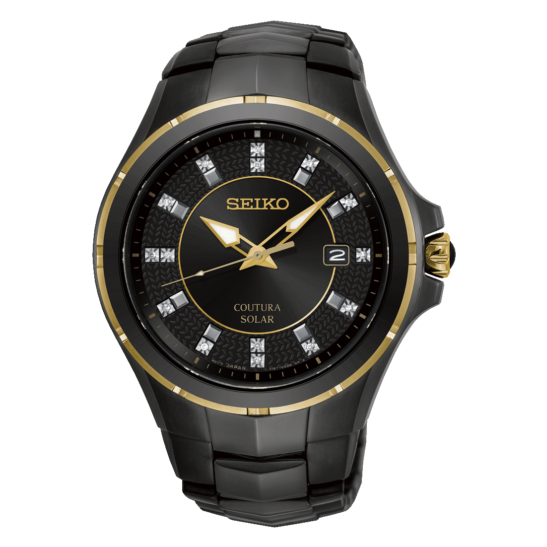 SNE506 Seiko Coutura Mens Solar Diamond Watch