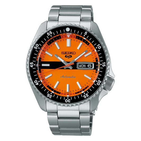 Seiko 5 Sports The New Double Hurricane Retro Colour Collection Automatic Mens Watch – SRPK11K