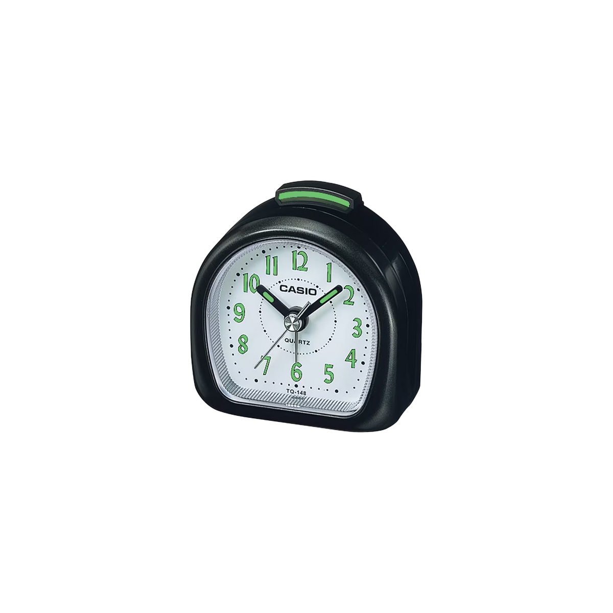 TQ148-1 Casio Black/Green Bedside Alarm Clock